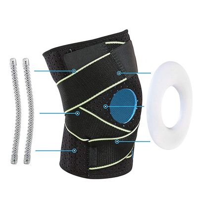 De universele Steun van de Neopreenknie met de Lentestabilisatoren