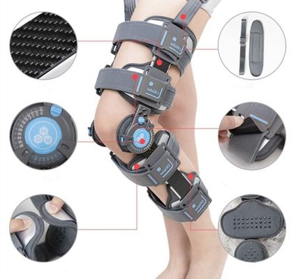 De lichtgewicht Orthopedische Steun van de Kniesteun Scharnierende Knie voor Artritis